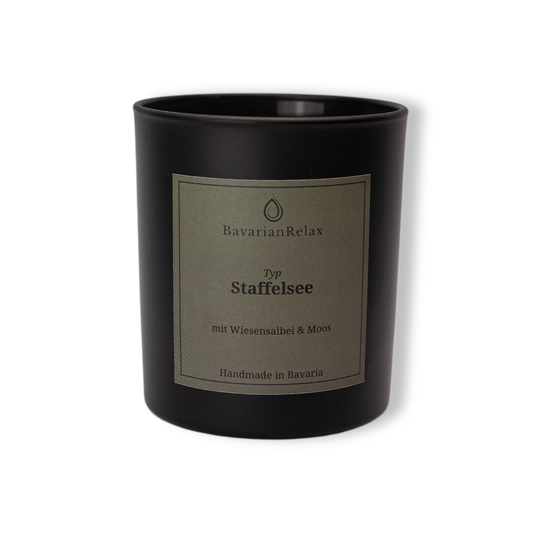 Type Staffelsee scented candle 200g - Handmade in Bavaria