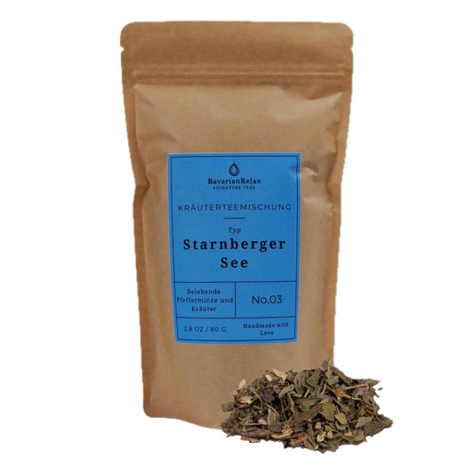 Tee Typ Starnberger See 80g, Handmade in Bavaria BavarianRelax