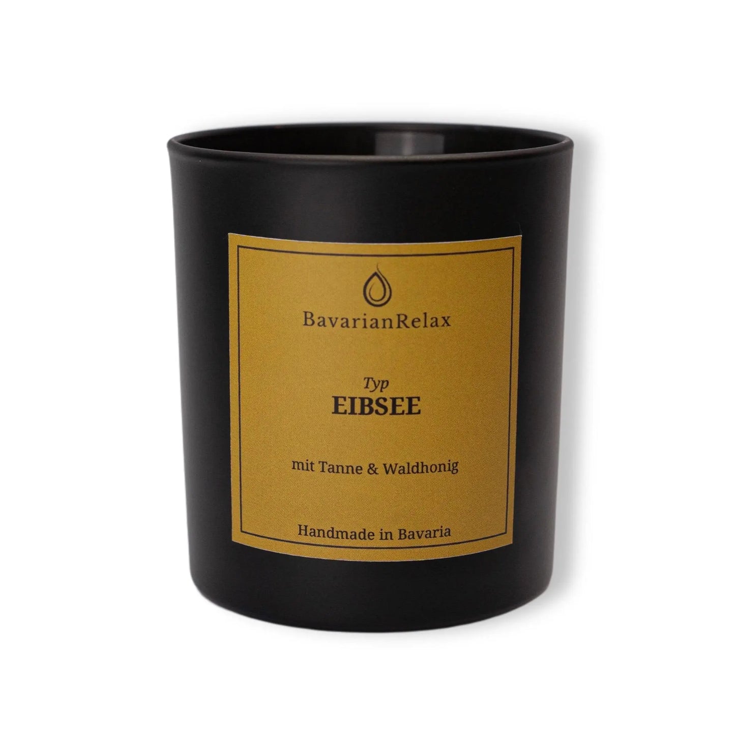 Bougie parfumée Type Eibsee 200g - Fabriquée à la main en Bavière