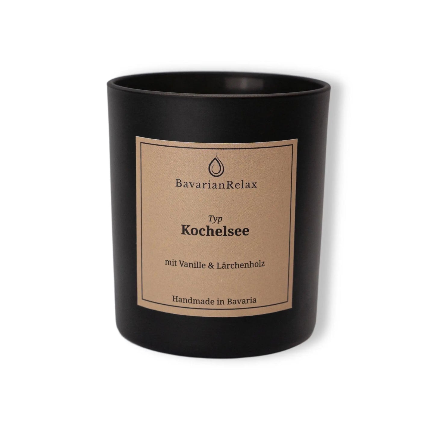 Type Kochelsee scented candle 200g - Handmade in Bavaria