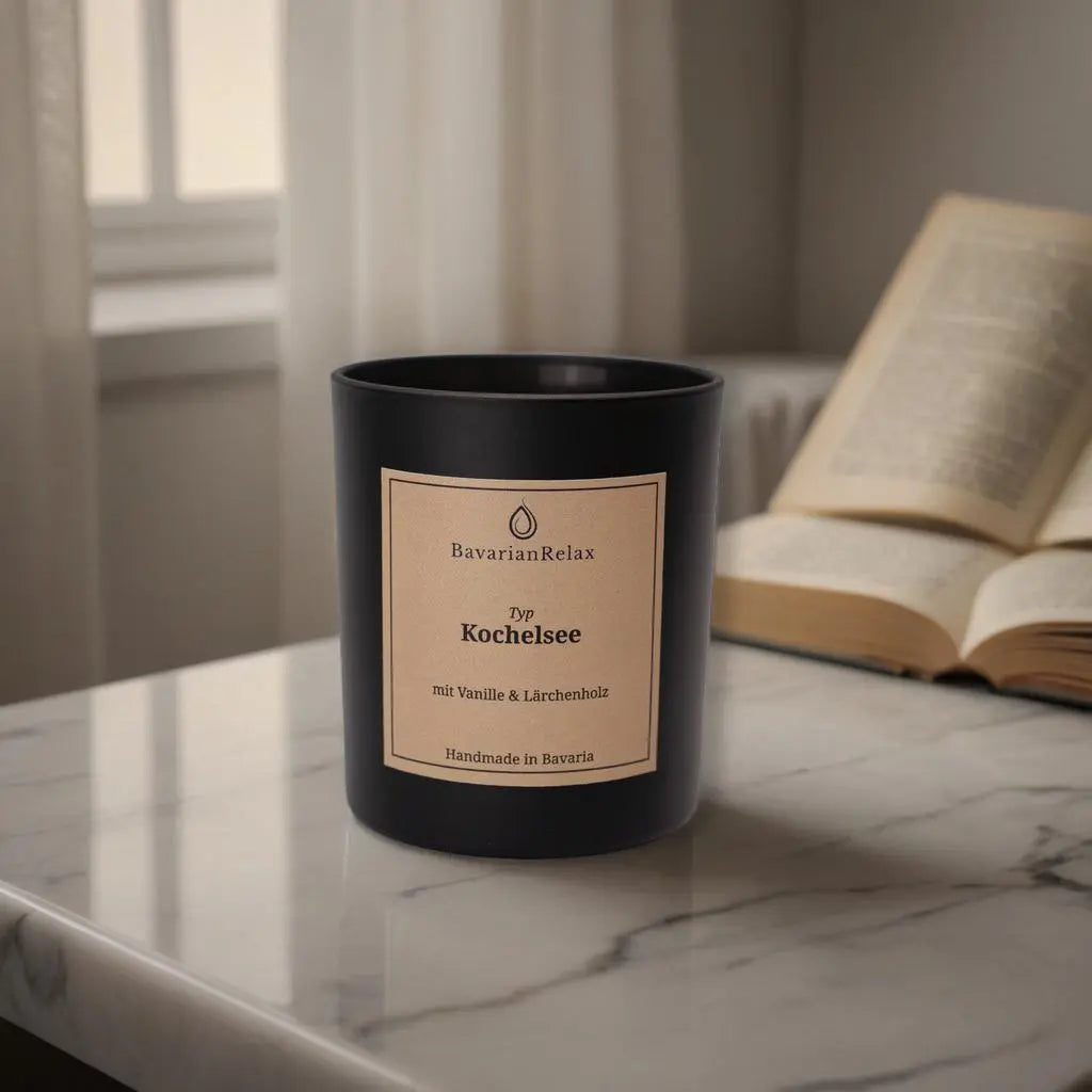 Type Kochelsee scented candle 200g - Handmade in Bavaria