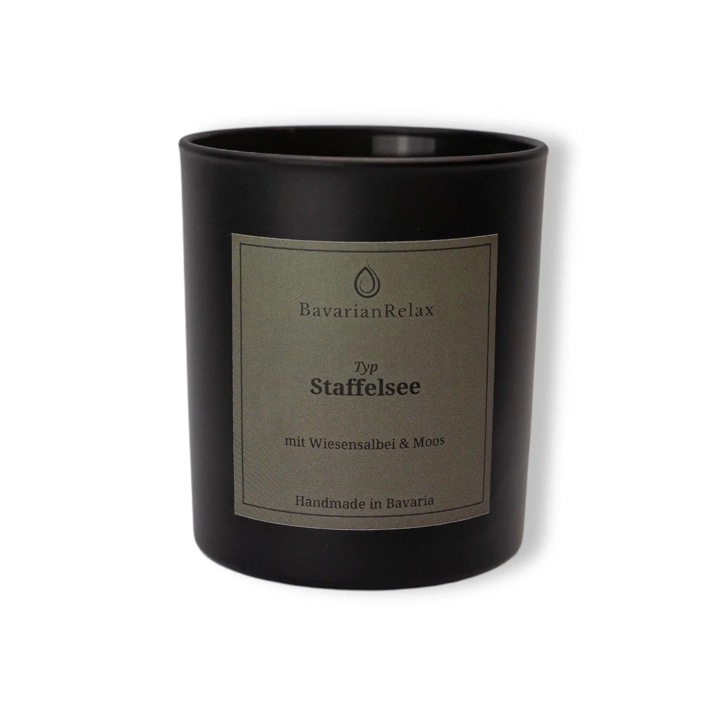 Bougie parfumée Type Staffelsee 200g - Fabriquée à la main en Bavière