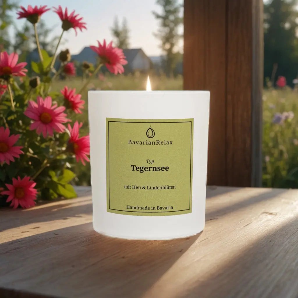 Type Tegernsee scented candle 200g - Handmade in Bavaria