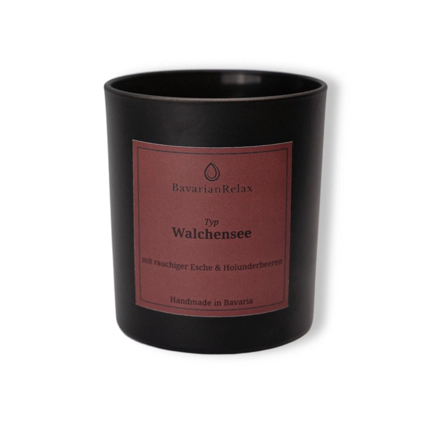 Type Walchensee scented candle 200g - Handmade in Bavaria